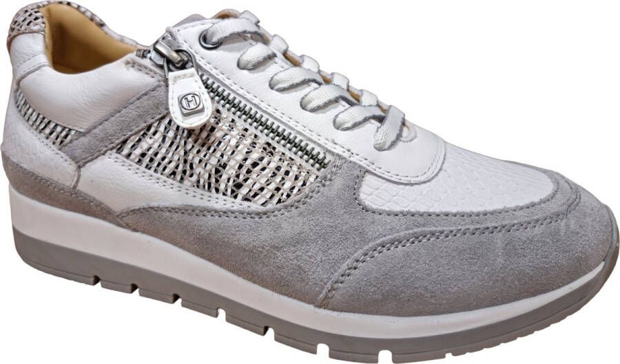 helioform sneaker wit-zwart-grijs H leest art 281.001