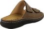 Helix heren pantoffel bruin - Thumbnail 2