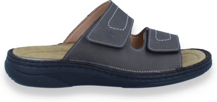 Helix heren pantoffel bruin