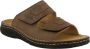 Helix heren pantoffel bruin - Thumbnail 1