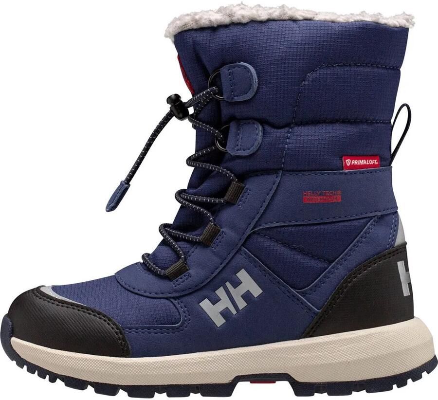 Helly Hansen Kid's JK Silverton Boot Helly Tech Waterproof Winterschoenen blauw