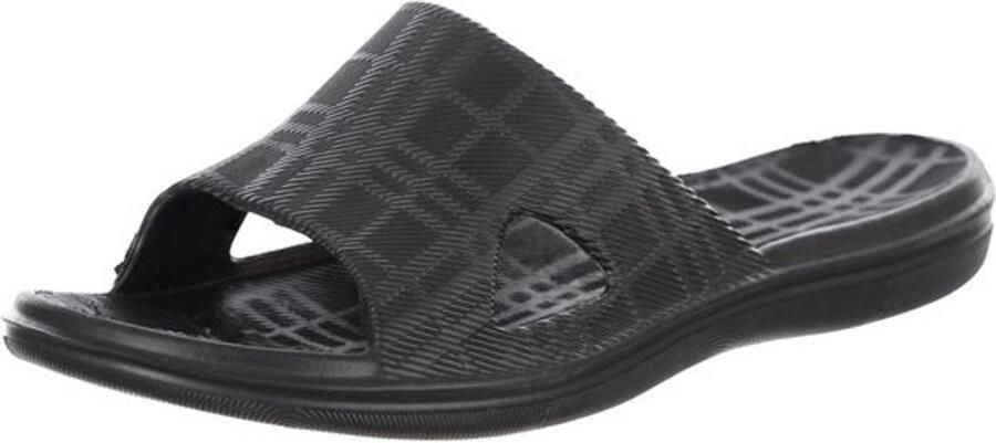 Heren Badslippers & Strandschoenen Zwart Effen