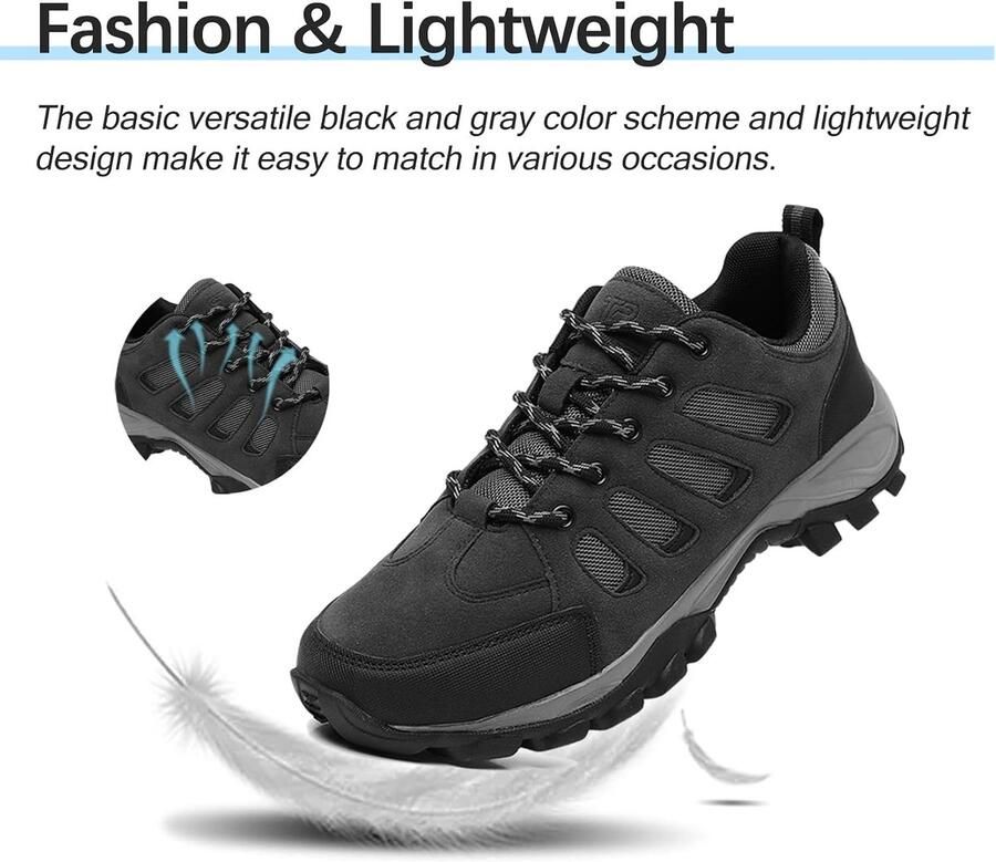 Heren Lichtgewicht Antislip Comfortabel Wandellaarzen Klimmen