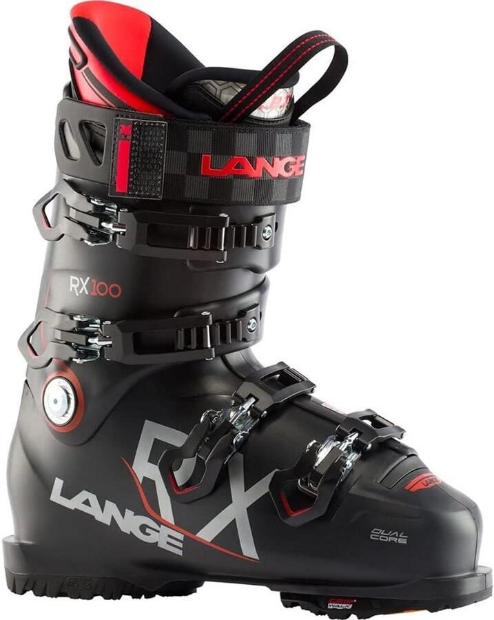 Heren Skischoenen Zwart 29.5 Mondopoint Lange Skischoenen voor Gemiddelde tot Gevorderden