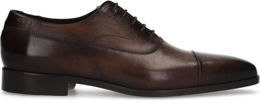 Heritage Heren Cognac leren veterschoenen