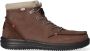 Hey Dude HEYDUDE Bradley Leather Heren Boots Brown - Thumbnail 1