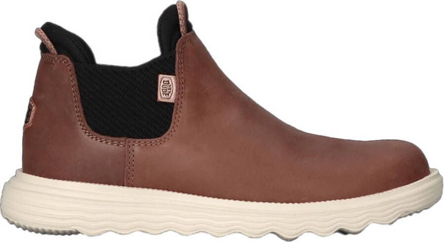 Hey Dude Branson Boot Craft Leather Coffee Wandelschoenen Dames