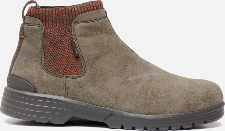 Hey Dude Chelsea boots Scott Grip suede groen Heren