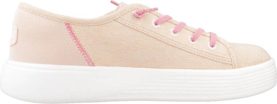 HeyDude Women's Cody Heathered Knit Mesh Sneakers beige