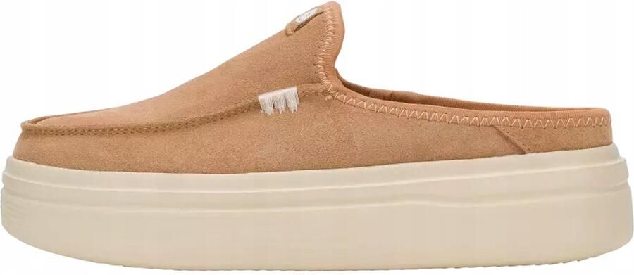 Hey Dude Austin Lift Classic Mocassins Verhoogde Hak Zamsch Comfortabel