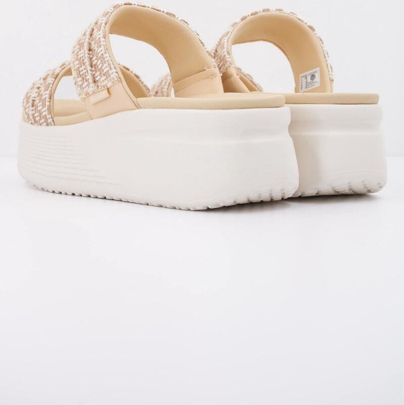 HEYDUDE Platte sandalen Austin Slide Woven Boulder