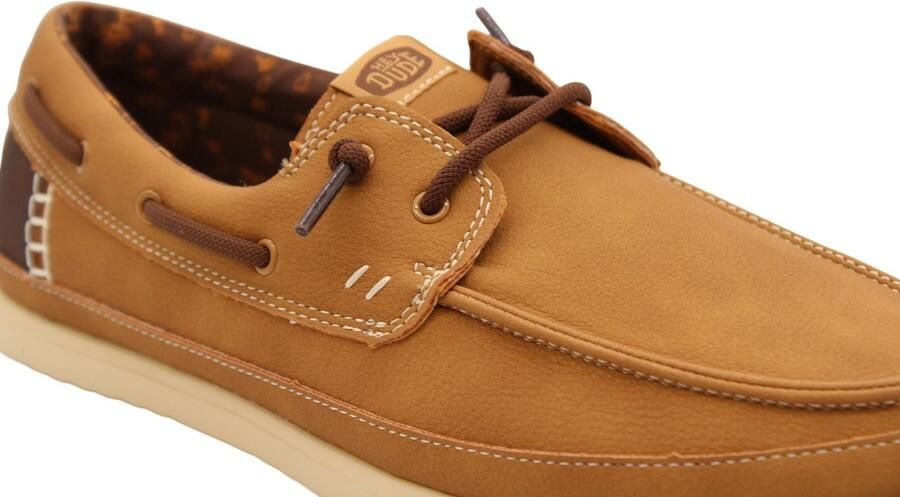 HEYDUDE Instappers Harbor Lo Classic Bone Brown Multi