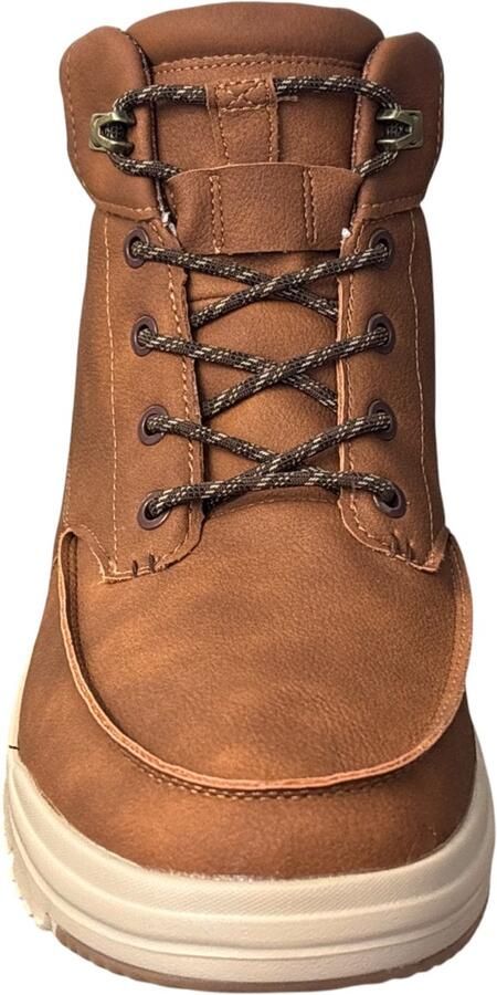 HEYDUDE Bradley II Classic Heren Boots Imitatieleer Cognac