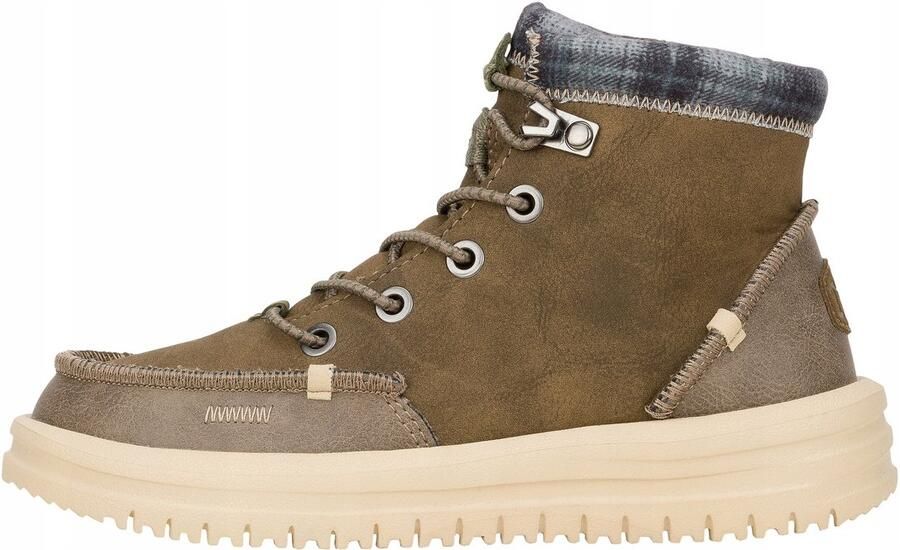 Hey Dude Bradley Y Classic Leren Boot Easy-On Systeem