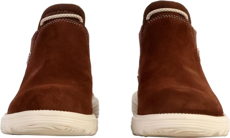 Hey Dude Branson W Suede Bootschoenen Zamszowa Cholewka Elegante Chelsea Design Waterafstotende Bovenkant - Foto 3