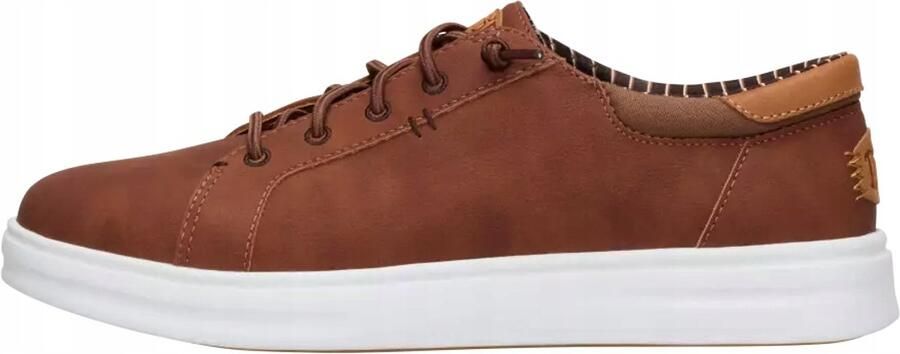 Hey Dude Paul Pro Classic Heren Sneakers Cognac Flex & Fold Technologie Ultralicht