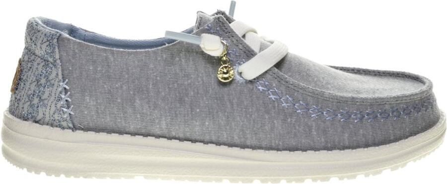 Hey Dude Dames Lichtblauw Sneaker