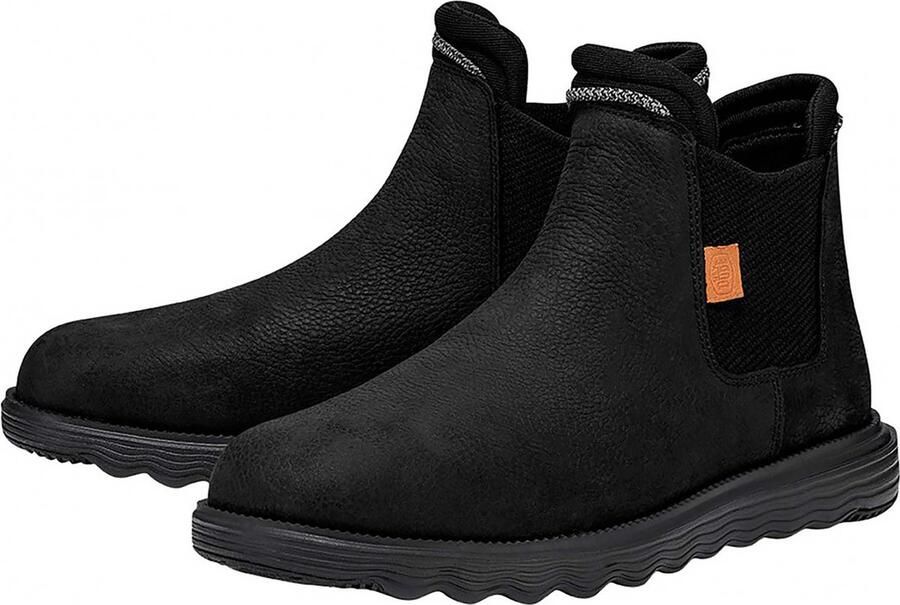 Hey Dude HEYDUDE Branson Craft Leather Heren Boots Black