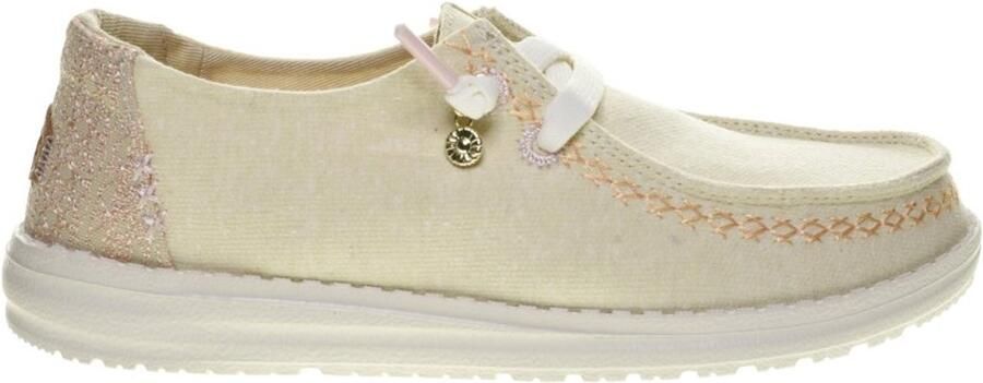 Hey Dude Heydude Dames Sneaker Bone White