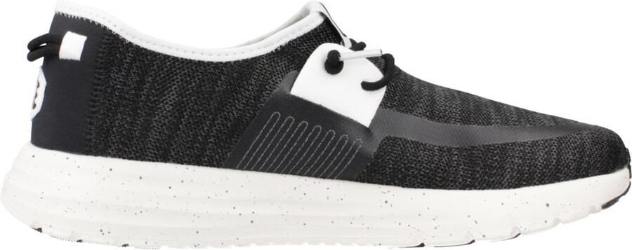 Hey Dude HEYDUDE Sirocco Sport Mode Heren Sneakers Black White