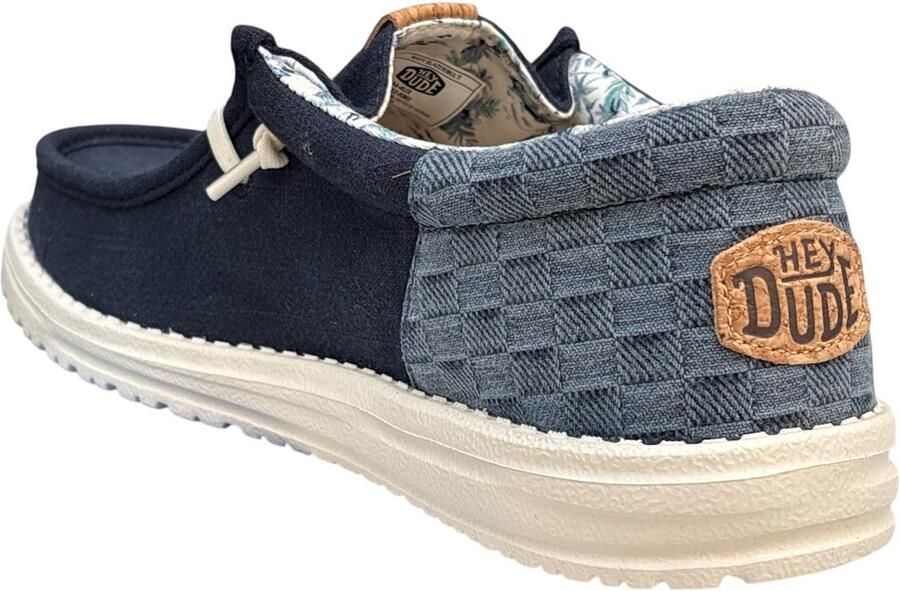 HeyDude Wally Funk Summer Stitch Sneakers blauw