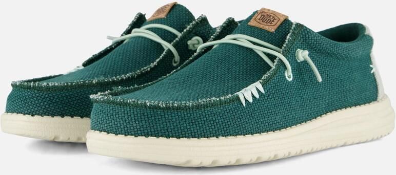 HEYDUDE Hey Dude Wally Braided Bootschoen groen