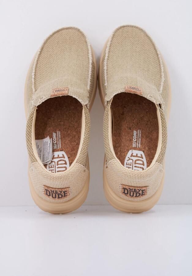 HeyDude Mikka Braided Sneakers beige