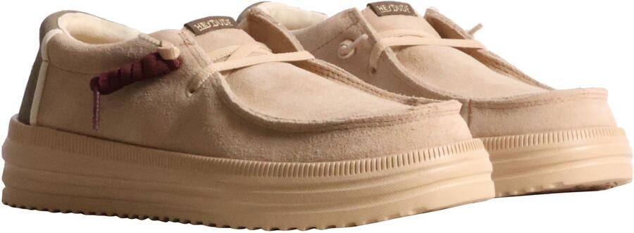 Hey Dude Mocassin Basse en cuir Rev Suede
