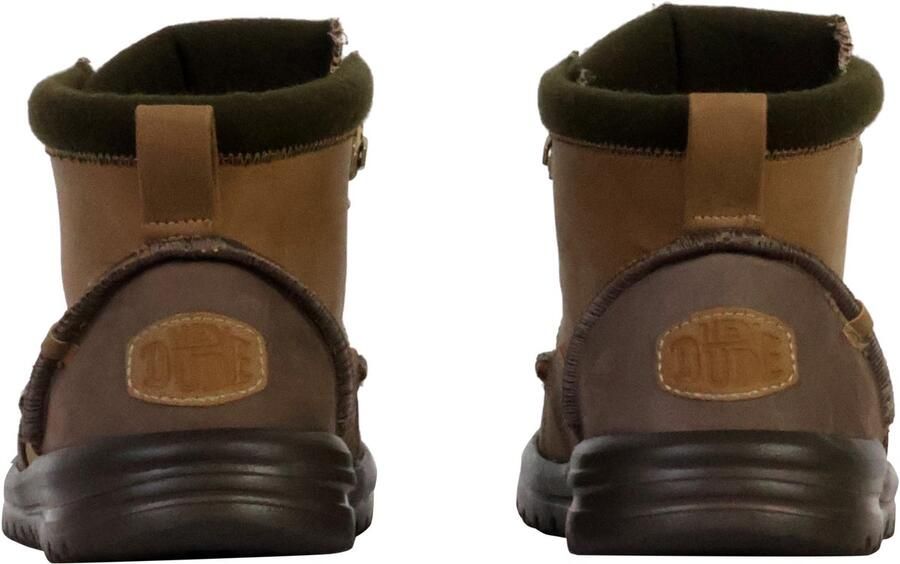 Hey Dude Mocassin Montante à lacets Bradley Classic Tumbled