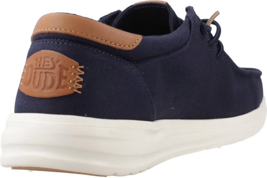 Hey Dude Paul Canvas leren loafer