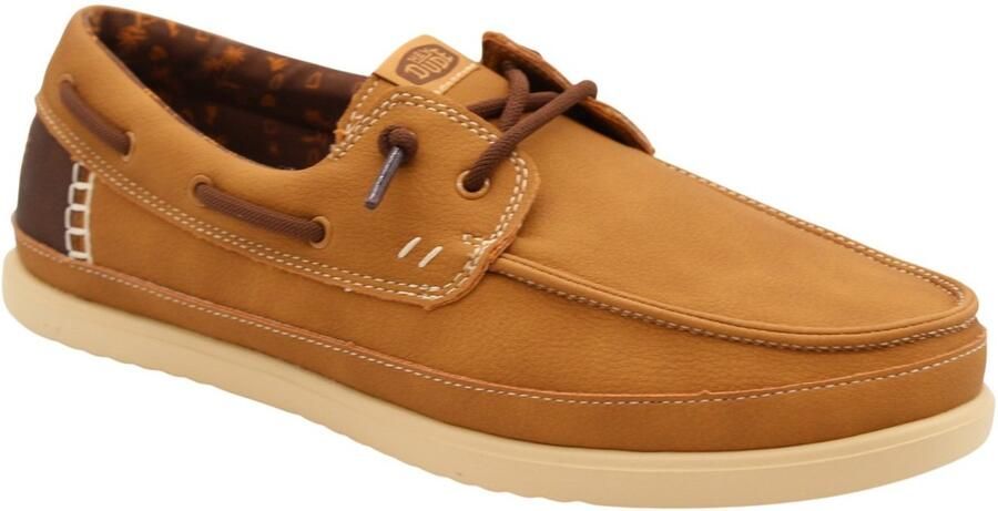 HEYDUDE Instappers Harbor Lo Classic Bone Brown Multi - Foto 2