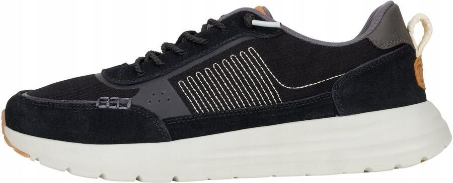 Hey Dude Sirocco Alta Craft Sneakers Skórzane Accenten Textiel Cholewka Easy-on Systeem