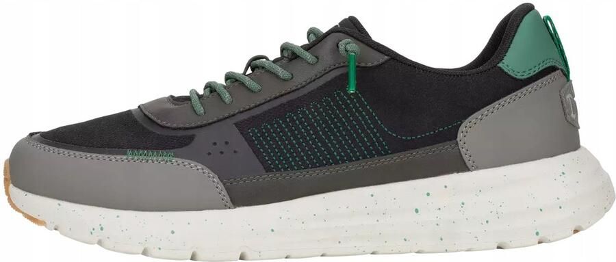 Hey Dude Sirocco Alta Leisure Sneakers Skórzane Akcenty Easy-on Systeem Flex & Fold Technologie