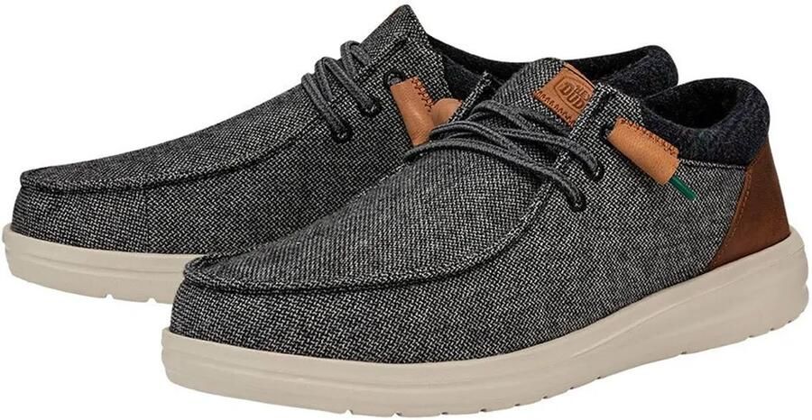 Hey Dude Wally Grip Wool Bootschoenen Grijs Man