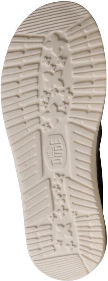 HeyDude Wally Stretch Jersey Sneakers turkoois grijs - Foto 3