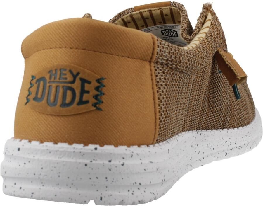 HeyDude Wally Stretch Sox Sneakers bruin beige