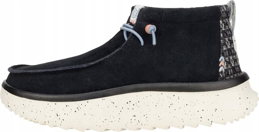 Hey Dude Wendy Peak Hi Suede Dameslaarzen Zwart Zamsch EVA-zool