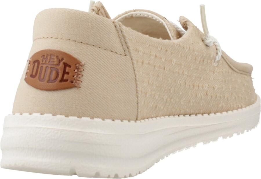 Hey Dude Geperforeerde mocassins van imitatieleer met franjes