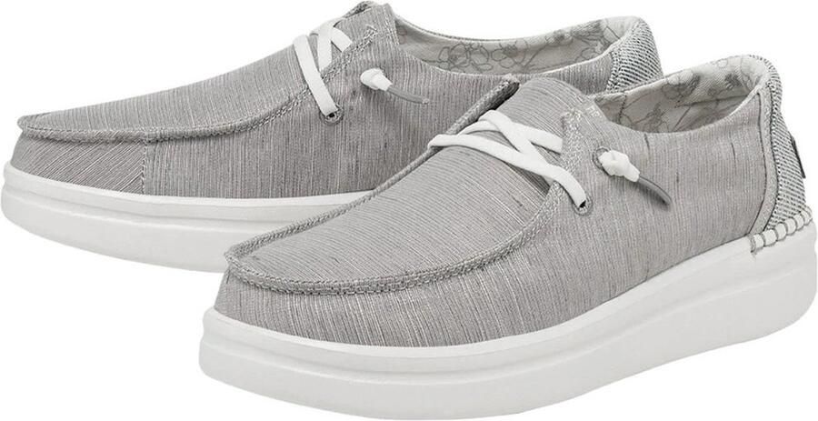 Hey Dude HEYDUDE Wendy Rise Dames Instappers Lunar Rock - Foto 6