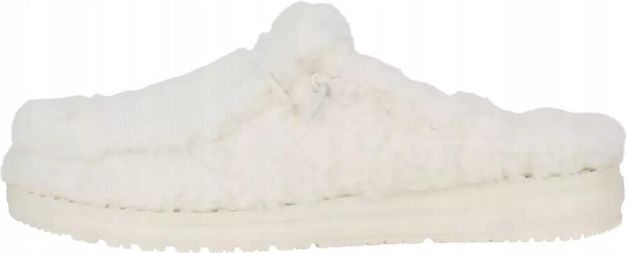 Hey Dude Wendy Slipper Damesmokasins Synthetisch Bont Egret