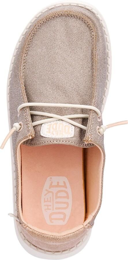Hey Dude Wendy Y Metallic Sparkle veterschoen voor kinderen
