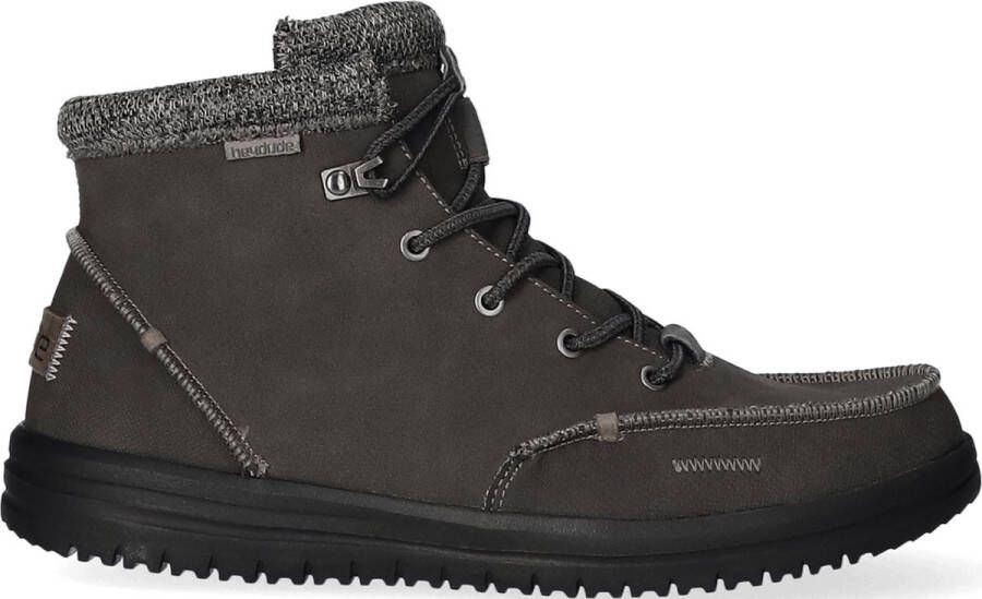 Hey Dude HEYDUDE Bradley Heren Boots Granite | Grijs | Gerecycled Leer