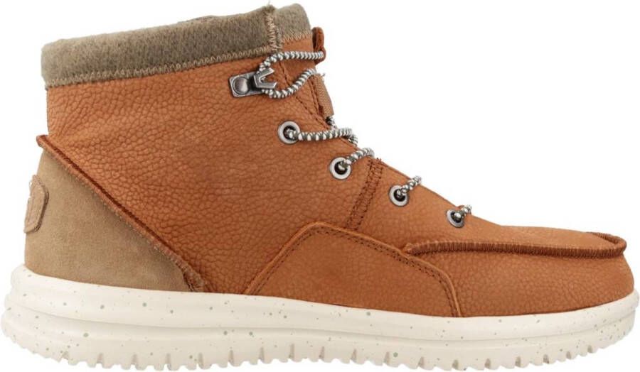 Hey Dude HEYDUDE Bradley Leather Heren Boots Cognac