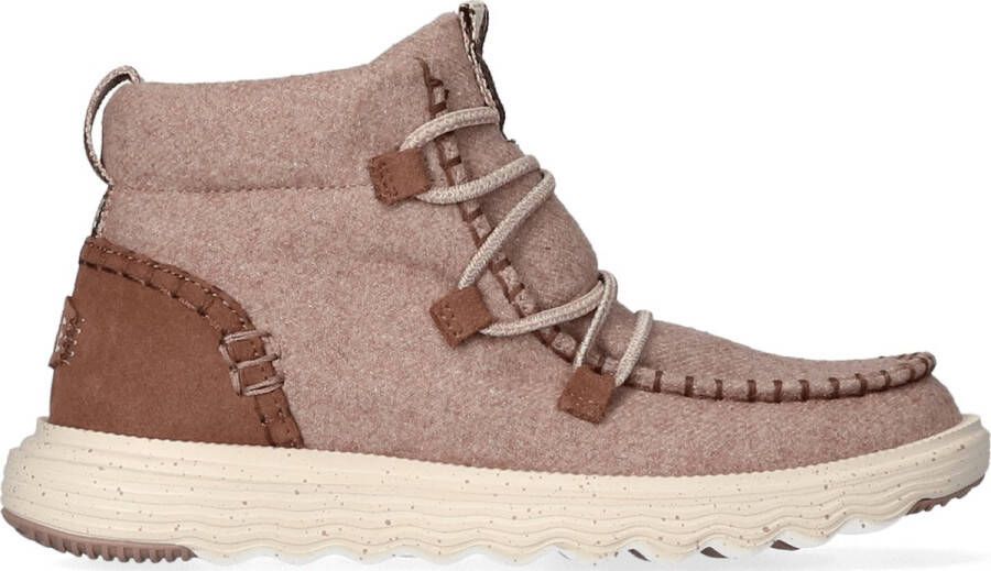 Hey Dude HEYDUDE Reyes Wool Dames Boots Mauve