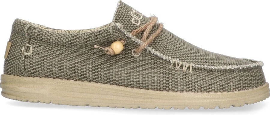 Hey Dude HEYDUDE Wally Braided Instappers Army Groen HD40003-3VE - Foto 3
