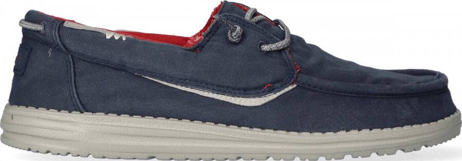 Schoenen Herenschoenen Loafers & Instappers Heren maat 12 Custom HeyDude American/Texas Vlag 