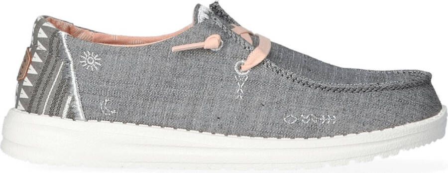 Hey Dude Boho Wally Sport Mesh Schoenen Gray Dames