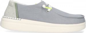 Hey Dude HEYDUDE Wendy Rise Dames Instappers Chambray Abyss Blue | Blauw | Chambray