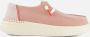 Hey Dude HEYDUDE Wendy Rise Veterschoenen roze Canvas Dames - Thumbnail 1