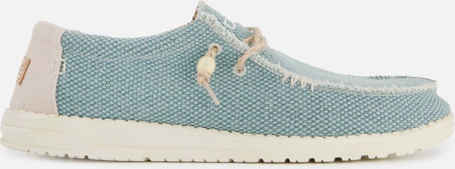 Hey Dude Wally Braided Aqua Instappers Heren